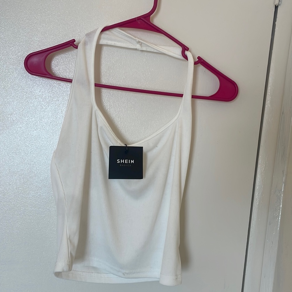 White SHEIN top